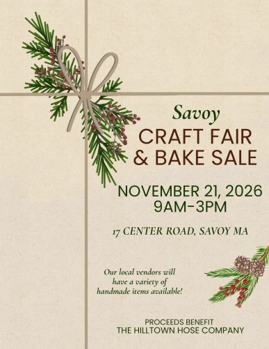 Savoy Craft Fair & Bake Sale